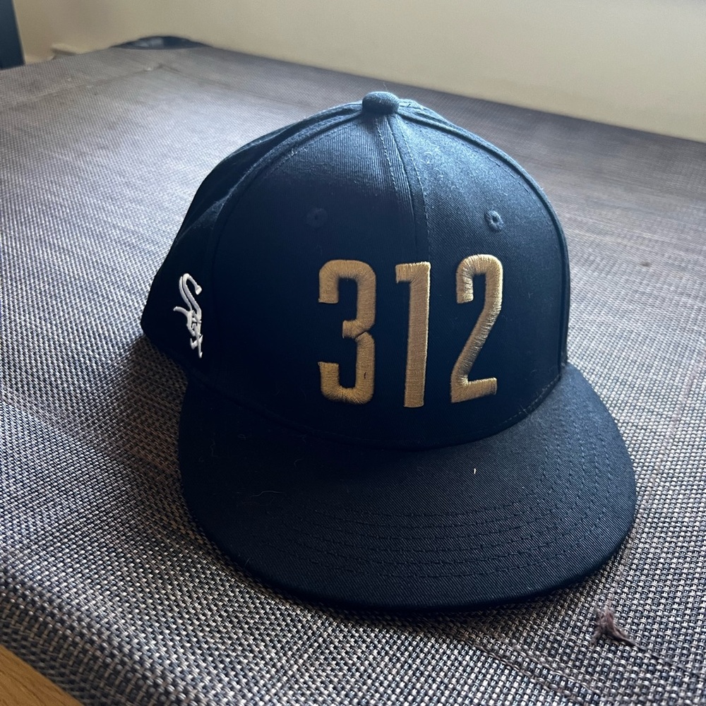 Chicago White Sox Black and Gold 312 Cap